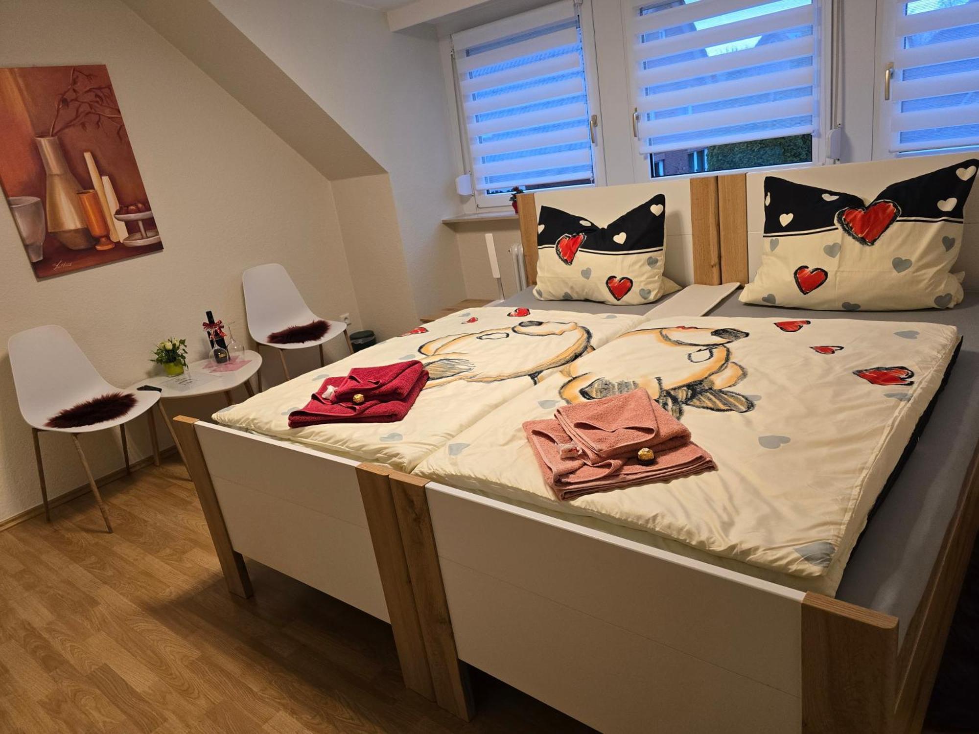 Zimmervermietungen Jachna Haselunne Bagian luar foto
