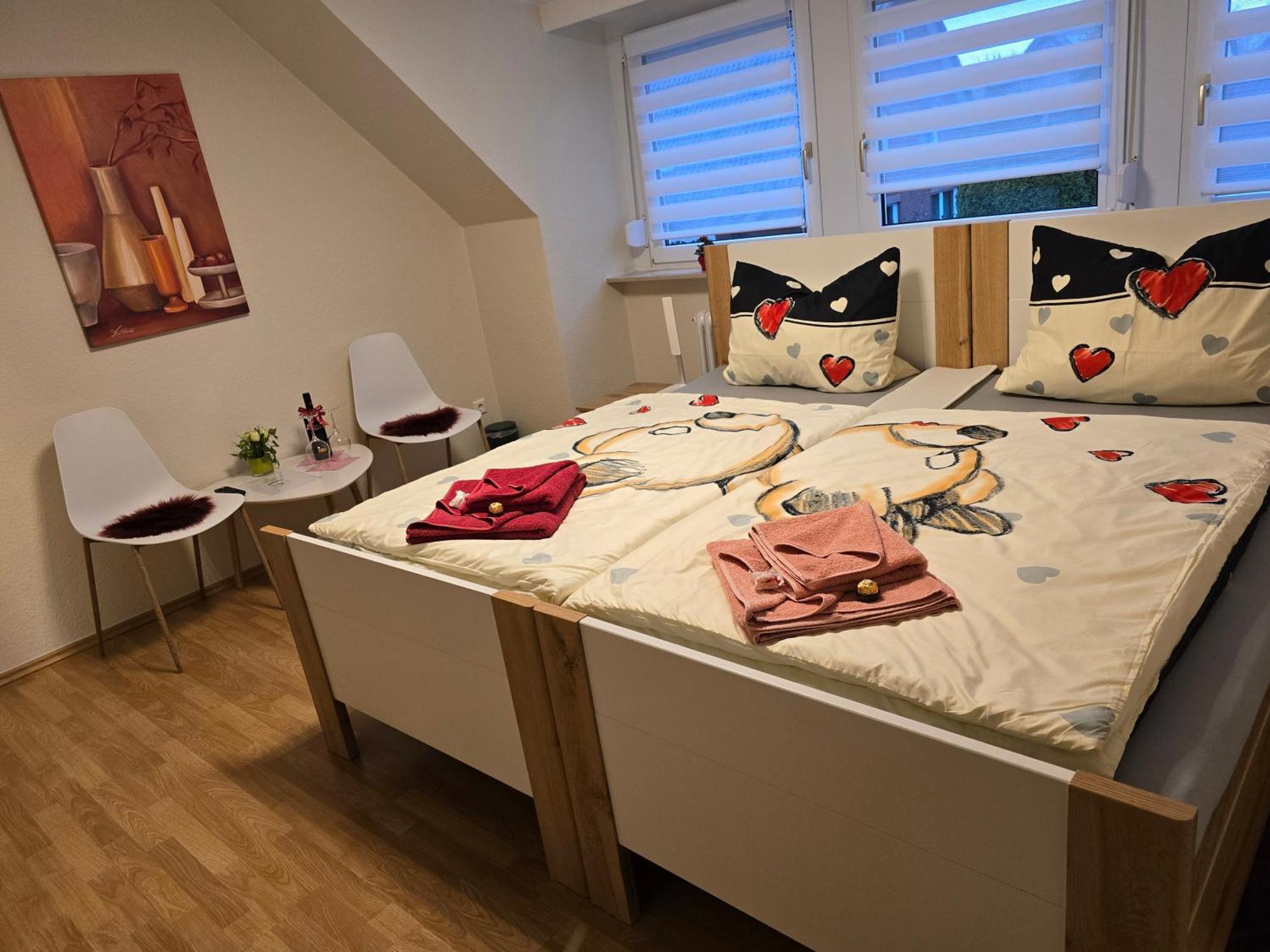Zimmervermietungen Jachna Haselunne Bagian luar foto